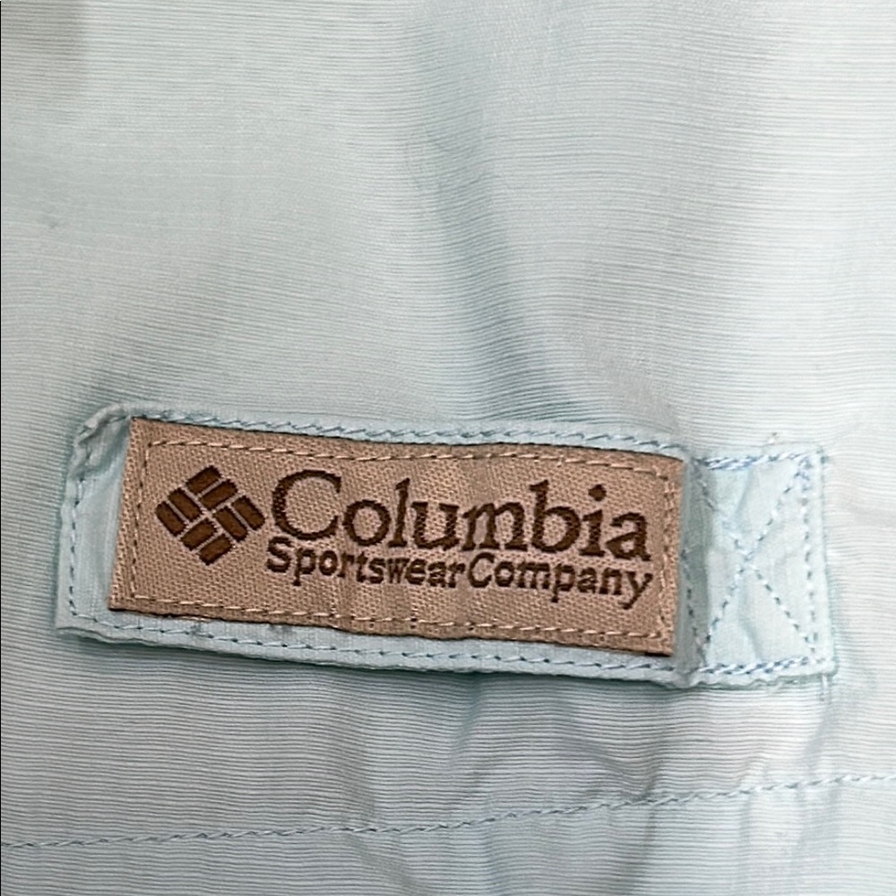 Columbia Women's PFG Bahama™ II Short Sleeve‎ Shirt Light Teal Shirt size medium - Picture 5 of 9